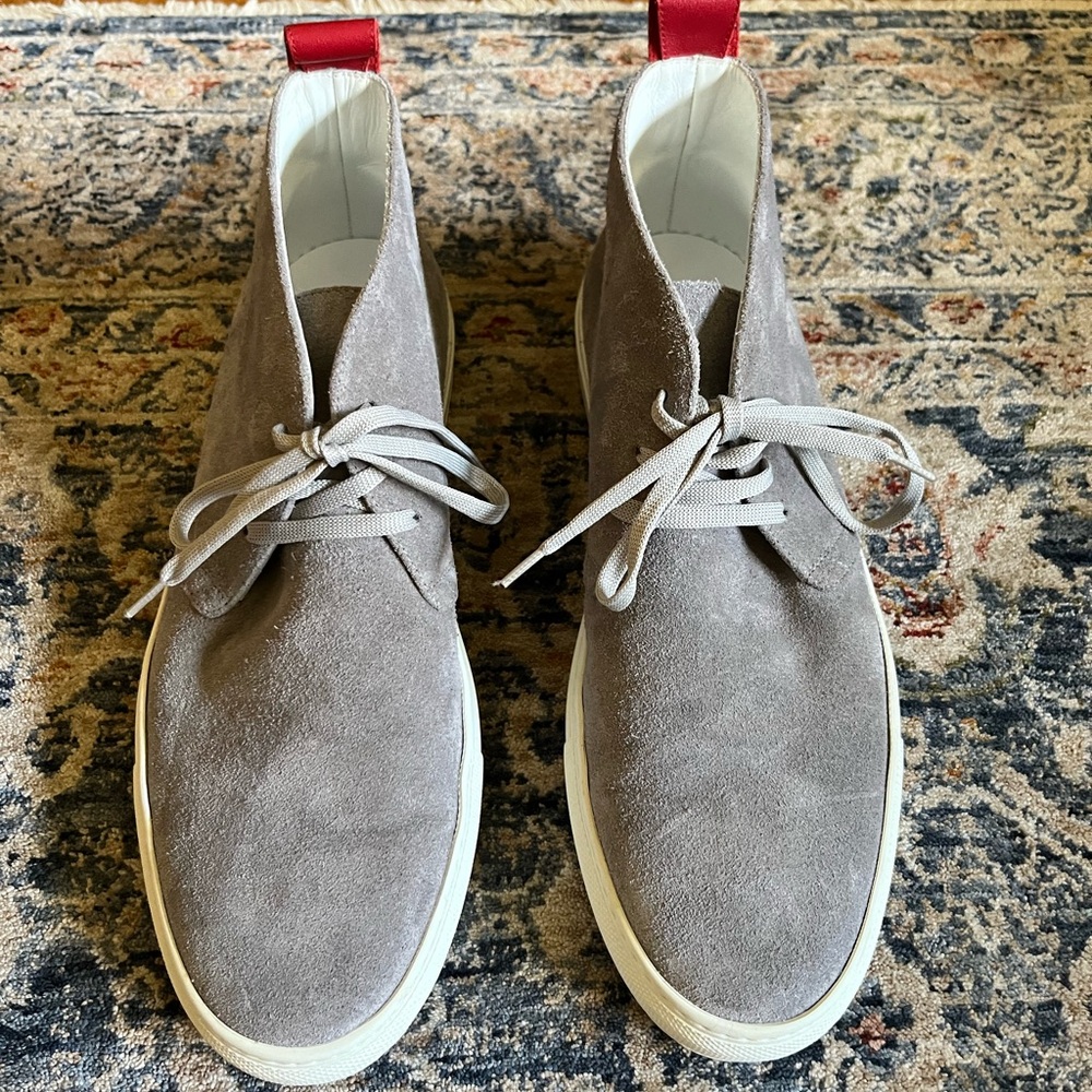 Del Toro Grigio Suede Chukka Sneaker